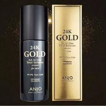 ANJO 24K Gold All-in-One Total Solution 200 мл ANJO, 2 шт.