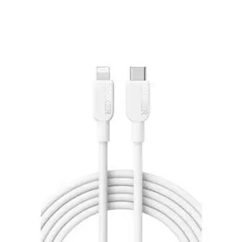 Anker 310 USB-C & Lightning Cable MFi Certified Compatible with iPhone 14 / 14 Pro Max / 14 Plus / 13 / 13 Pro / 12 / 11 / X / XS / XR / 8 Plus (3.0m