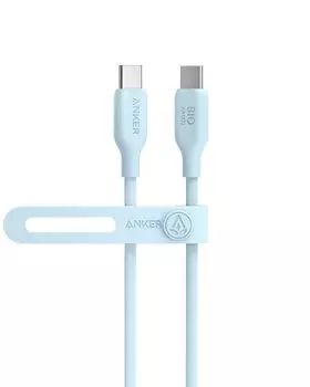 Anker 543 Cable Material 240W Fast Charging Compatible with iPhone 16 15 MacBook Pro iPad Pro iPad Air 5 Galaxy S24 Eco-Friendly USB-C & USB-C