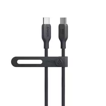 Anker 543 Eco-Friendly USB-C & USB-C Cable Plant-Based Material 240W Fast Charging Compatible with iPhone 16 / 15 MacBook Pro iPad Pro iPad Air 5 Gala