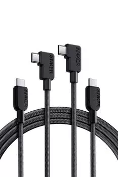 Anker Cable Heavy Duty USB PD compatible MacBook Pro 16 inch iPhone 16 15 iPad Pro iPad Air 5 Galaxy S24 S23 S22 Pixel LG and others 2 USB-C & USB-C