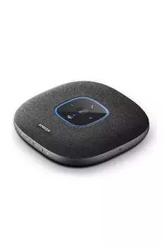 Anker PowerConf S3 MS Спикерфон Конференц-микрофон с непрерывным режимом Microsoft [Совместимость с Teams/Bluetooth/Круглосуточное использование/Совместимость с группами/USB-C