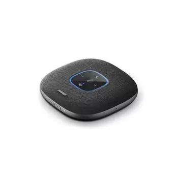 Anker PowerConf S3 MS Спикерфон Конференц-микрофон [Совместим с Microsoft Teams/Bluetooth/24-часовое непрерывное использование/Совместим с групповым режимом/USB-C