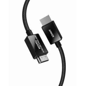 Anker Ultra High Speed ??HDMI Cable HDMI 2.1 8K(60Hz) 4K(120Hz) 48Gbps DynamicHDR Compatible with PS5 Xbox Series X/S (2m Black)