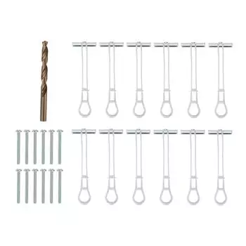 Анкеры с шарнирным соединением и болтами из углеродистой стали, анкеры для полых стен с быстроразъемным соединением, анкеры с шарнирным соединением для 2 1