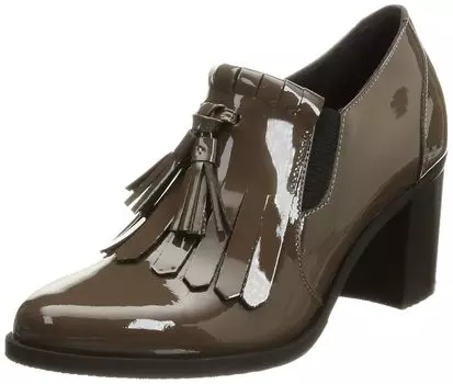 Ankle boots tassel design bootie taupe [Luca Grossi] серо-коричневый