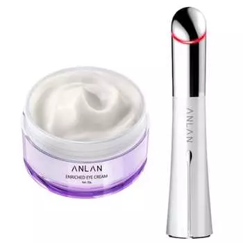 ANLAN Eye Beauty Device, Термальный уход, Устройство для красоты лица, LED, 2 цвета, Красивая кожа, Уход за полостью рта, Женщины, Подарок на день рождения, Подарок на День матери, Япония