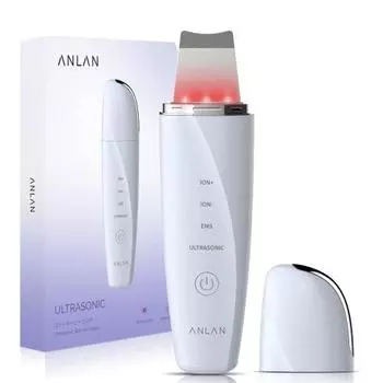 ANLAN Water Peeling Waterproof IPX5 Facial Beauty Device Men s EMS Ultrasonic 8 in 1 Silent Peeling Facial Cleansing Remover Pore Care Zero Pee