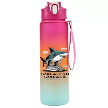 Anmime Tuang Tuang Tuang Printed 750Ml Water Bottle Anime Cartoon Large Capacity Drinking Cup Portable Outdoor Sports Water Cup Children Gift