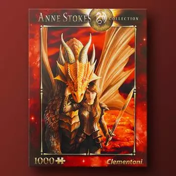 Ann Stokes: Red Container 1000 Piece Clementoni Jigsaw Puzzle, popular Korean board game