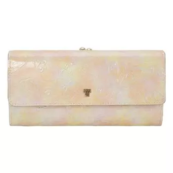 Anna Sui Длинный кошелек с застежкой для женщин Papillon 315810 316890 из коровьей кожи, женский, розовый [ANNA SUI] [32]