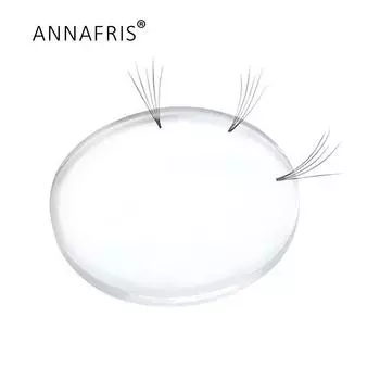 ANNAFRIS прививка ресниц, легкие веерные ресницы, мягкие силиконовые подушечки, 5 шт., кронштейн для наращивания ресниц, многоразовые моющиеся инструменты для макияжа 5Pcs