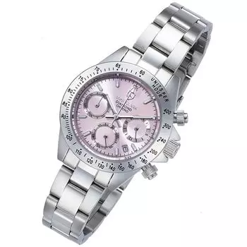 ANNE CLARK Часы Хронограф DIAMOND CHRONO [Ann Clark] AM-1012VD-22 Женские серебряный