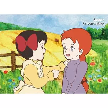 Анимация пазла «Аня из Зелёных Мезонинов» Cheering Heart Jigsaw Puzzle 300 Pieces, популярная корейская головоломка