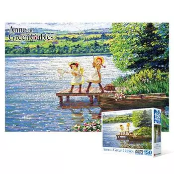 Anne of Green Gables - Fishing Trip - 150 Piece Jigsaw Puzzle, popular Korean puzzle