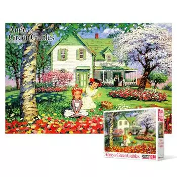 Anne of Green Gables - Flower Season - 1014 Piece Jigsaw Puzzle, popular Korean puzzle