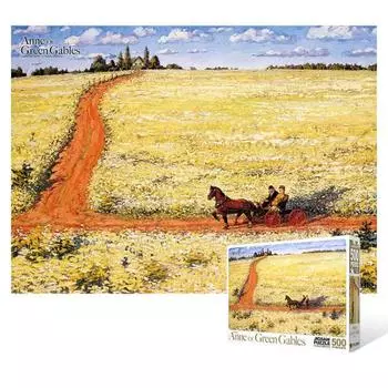 Anne of Green Gables - Golden Fields - пазл из 500 деталей, популярная корейская головоломка