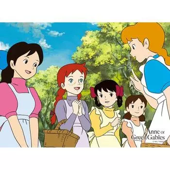 Анимация пазла «Энн из Зелёных Мезонинов» 150 деталей, популярная корейская головоломка