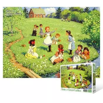 Anne of Green Gables - Picnic - 500 piece jigsaw puzzle, popular Korean puzzle