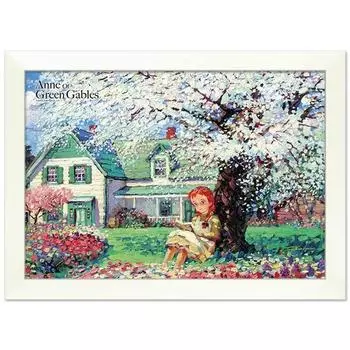 Anne of Green Gables, the season of bright flowers + picture frame set, Korean popular puzzles