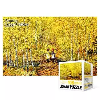 Anne of Green Gables - Trail Promise [Mini] - пазл из 108 элементов, популярная корейская головоломка