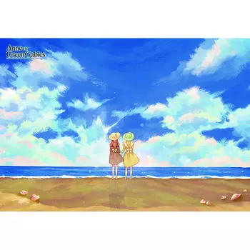 Anne of Green Gables Walking on the Beach Jigsaw Puzzle HS1014-516, Korean popular puzzles