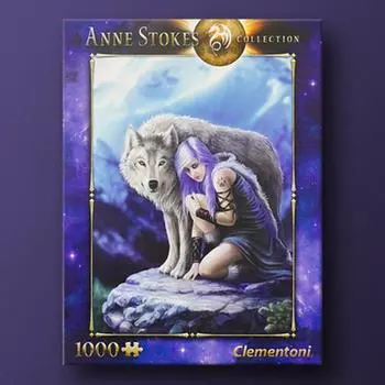Энн Стоукс: Purple Friendship 1000 Piece Clementoni Jigsaw Puzzle, популярная корейская настольная игра