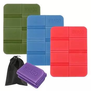 Anni Sauna Mat Set of Storage Bag XPE Water Insulated Cushion 4, Складной, Компактный, В комплекте, Материал, Легкий, Отталкивающий,