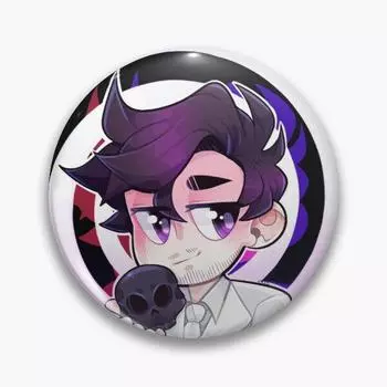 Кнопка Annus, настраиваемая мягкая кнопка, булавка, модный милый подарочный значок, креативная одежда, забавная мультяшная брошь, металлический декоративный воротник