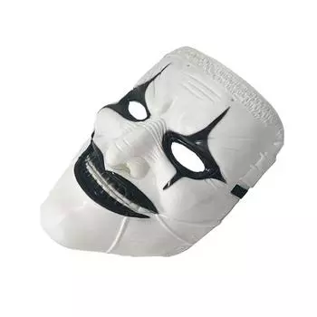 Анонимная маска для косплея на Хэллоуин, маска для кино, реквизит для вечеринки на Хэллоуин, маска ужаса на тему фильма, головной убор, подарки для детей