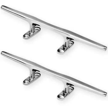 Anopono Cleat Yacht Marine Boat Jet Ski Deck Line Rope SUS 316 нержавеющая сталь 8 дюймов коррозионно-стойкий якорный швартовочный трос 20 см 8 дюймов набор из 2 шт.