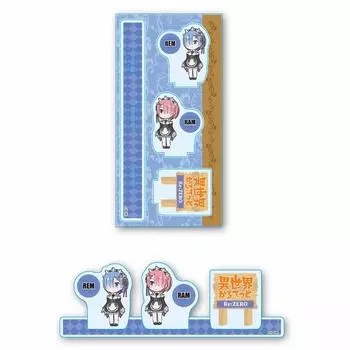 Another World Quartet Rem Ram Acrylic Figure &