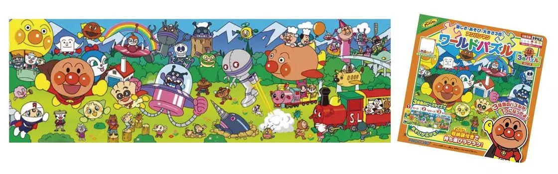 Anpanman 3x головоломка World Puzzle