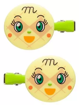 Anpanman Аксессуар для волос Передняя заколка Melonpanna-chan