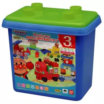 Anpanman Block Lab Anpanman Fun Vehicle Bucket также может играть в ролевые игры World Block (Играешь! Серии)