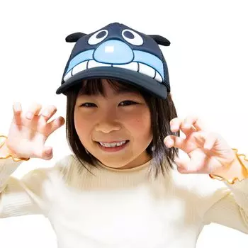 Anpanman Cap Anpanman Baikinman лет [Счастливые бобы!] Идти! Докин-чан Конкин-чан 3-5 (Байкинман, 51 см)