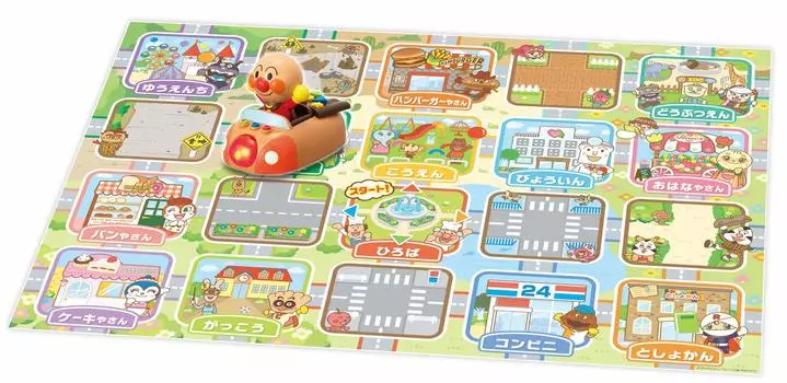 Anpanman First По какому пути вы пойдете Anpanman Drive Car 83 x 100 x 130 мм Программирование! брать?