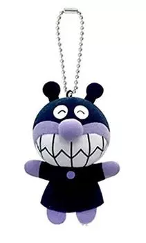 Anpanman Fluffy Finger Puppet Baikinman Go!