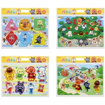 Anpanman Happy Loppy Puzzle Вводный пазл 4 узора Набор 6 частей 8 частей