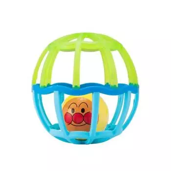 Anpanman хрустящий шарик с ремешком зеленый