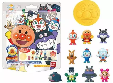 Anpanman Museum Limited Bikkura Tamago Full Complete Bath Salts Bath Balls Bath Bombs 10 All types available Pieces!