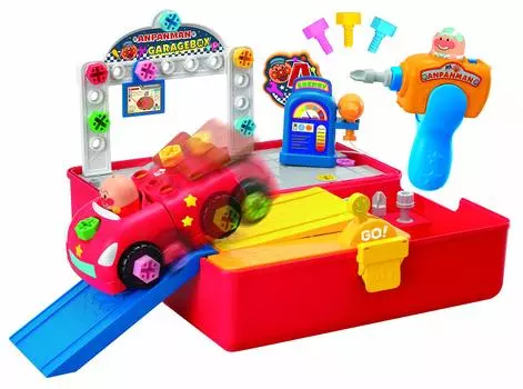 Anpanman Недавно собранный самодельный гаражный ящик для открывания и обслуживания с помощью винтовых винтов!