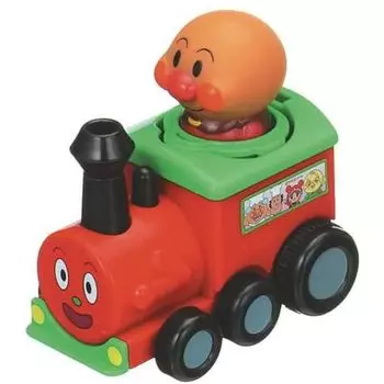 Anpanman НОВЫЙ толкающий пружинный SL человек