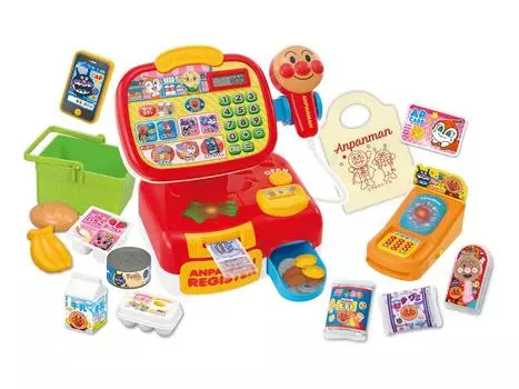 Anpanman Osatsu Suisui Self-pippi Anpanman Register DX [Премия Japan Toy Award 2022 за выдающиеся достижения в категории совместимых игрушек]