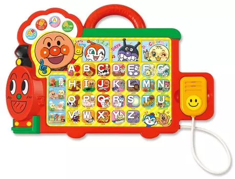 Anpanman поет парящие английские уши Ча-ча-ча скандирует Первая доска Anpanman ABC