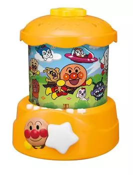 Anpanman Спокойной ночи Проекция Веселая жёлтый