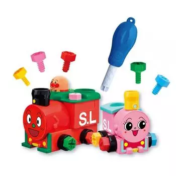 Anpanman Свежесвязанный своими руками Винт Винт SL Man и Поппо-чан