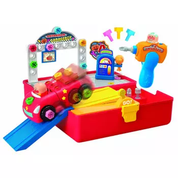Anpanman Только что собранный, открывай и обслуживай сам! Винтовой гаражный ящик