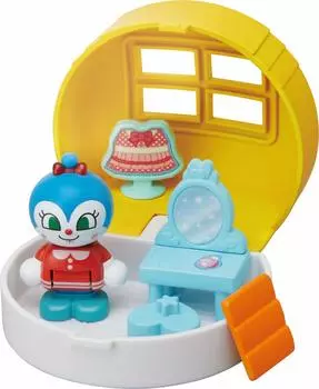 Anpanman Town Outing House Doll Set Часть 2 Стильный набор для комнаты и Кокин-чан