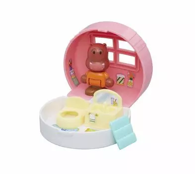 Anpanman Town Outing House Кукольный набор Гиппо Туалетный набор &